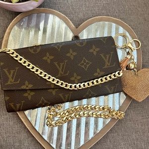 Louis Vuitton crossbody wallet